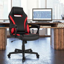 Load image into Gallery viewer, High Back Swivel Gaming Chair with Adjustable Height for Home and Office