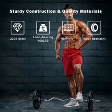 Load image into Gallery viewer, 47" Chrome Steel Home Gym Fitness Equipment Bar