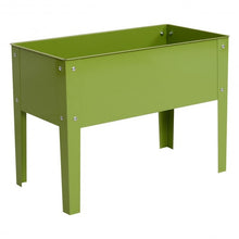 Load image into Gallery viewer, 24.5" x12.5" Outdoor Elevated Garden Plant Stand Flower Bed Box