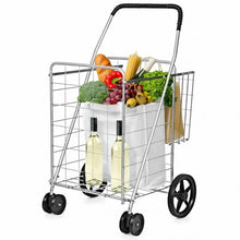 Load image into Gallery viewer, Utility Foldable Jumbo Shopping Cart