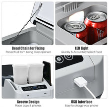 Load image into Gallery viewer, 13 Quart Portable Electric Car Camping Cooler