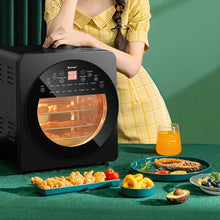 Load image into Gallery viewer, 16-in-1 Air Fryer 15.5 QT Toaster Rotisserie Dehydrator Oven-Black