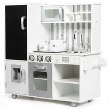 Load image into Gallery viewer, White Kids Kitchen Playset Cooking Toys