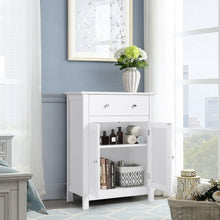 Load image into Gallery viewer, Free Standing Bathroom Storage Cabinet with Large Drawer
