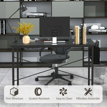 Load image into Gallery viewer, Modern Computer Desk Study Writing Table with Storage Bag for Home and Office-L