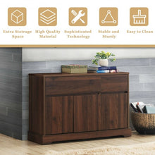 Load image into Gallery viewer, Buffet Sideboard Console Table Cabinet w/2 Storage Drawers