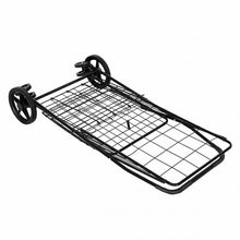 Load image into Gallery viewer, Jumbo Basket for Grocery Laundry Travel w/ Swivel Wheels