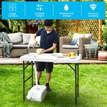 Load image into Gallery viewer, Folding Cleaning Sink Faucet Cutting Camping Table w/ Sprayer