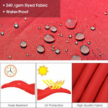 Load image into Gallery viewer, 10 ft Tilt Aluminum Square Patio Offset Cantilever Umbrella without Weight Base