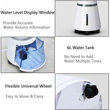 Load image into Gallery viewer, Portable Air Humidify Tower Fan with Remote Control