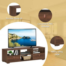 Load image into Gallery viewer, TV Stand Entertainment Media Center Console for TV's up to 60" w/ Drawers Walnut