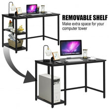 Load image into Gallery viewer, 47"/55" Computer Desk Office Study Table Workstation Home w/ Adjustable Shelf-M