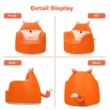 Load image into Gallery viewer, Kids Cartoon Sofa Seat Toddler Children Armchair Couch-Orange