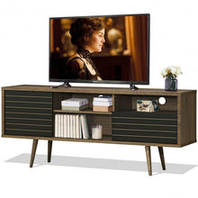 Load image into Gallery viewer, Modern TV Stand with 3 Shelves Storage Drawer