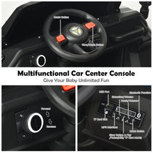 Load image into Gallery viewer, 12V Battery Powered Kids Ride On Dumpbed Truck RC-Black