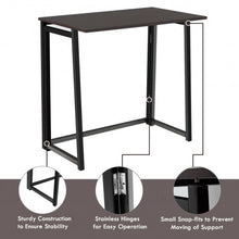 Load image into Gallery viewer, Foldable Home and Office Computer Desk-Coffee
