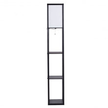 Load image into Gallery viewer, Modern Bedroom Shelf Floor Lamp w/ 3 Storage Shelves