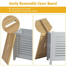 Load image into Gallery viewer, Wooden Kids Toy Storage Organizer with Lid-Gray