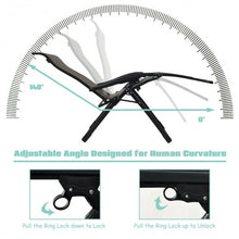 Load image into Gallery viewer, 2PCS Patio Rattan Zero Gravity Lounge Chair