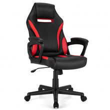 Load image into Gallery viewer, High Back Swivel Gaming Chair with Adjustable Height for Home and Office