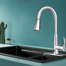 Load image into Gallery viewer, Touchless Kitchen Faucet with 360° Swivel Single Handle Sensor and 3 Mode Sprayer