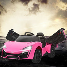 Load image into Gallery viewer, 12V 2.4G RC Electric Vehicle with Lights-Pink
