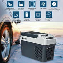Load image into Gallery viewer, 13 Quart Portable Electric Car Camping Cooler