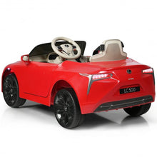 Load image into Gallery viewer, Kids Ride Lexus LC500 Licensed Remote Control Electric Vehicle-Red