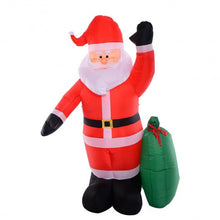 Load image into Gallery viewer, 8 Ft Airblown Inflatable Christmas Xmas Santa Claus Gift Decor Lawn Yard Outdoor