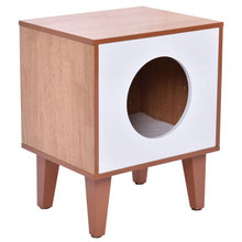 Load image into Gallery viewer, Cat Box Pet Cabinet Furniture