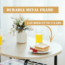 Load image into Gallery viewer, 3 pcs Home Kitchen Bistro Pub Dining Table 2 Chairs Set-Natural