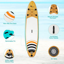 Load image into Gallery viewer, 10' Inflatable Stand up Paddle Board Surfboard SUP with Bag