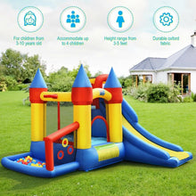 Load image into Gallery viewer, Inflatable Bounce House with Balls & 780W Blower