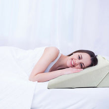 Load image into Gallery viewer, Adjustable Memory Foam Reading Sleep Back Support Pillow-White