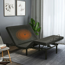 Load image into Gallery viewer, Adjustable Electric Bed Frame with Massage Remote Control
