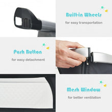 Load image into Gallery viewer, Breathable Baby Bed Side Crib Adjustable Sleeper Bedside Bassinet