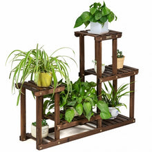 Load image into Gallery viewer, Solid Wood Plant Stand Multi Layer Plant Pot Holder