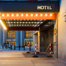 Load image into Gallery viewer, 2 Pack 34'' Traffic Delineator Poles with Fillable Base-White