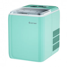 Load image into Gallery viewer, 44 lbs Portable Countertop Ice Maker Machine with Scoop-Green