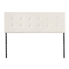 Load image into Gallery viewer, Adjustable Queen & Full Size Linen Fabric Upholstered Headboard-Beige