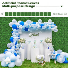Load image into Gallery viewer, 12 Pcs Artificial Peanut Leaf Hedges Panels 20" x 20" Fence Wall Plant