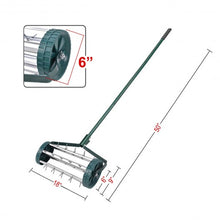 Load image into Gallery viewer, Heavy Duty Rolling Garden Lawn Aerator