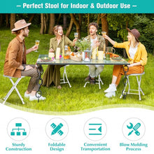 Load image into Gallery viewer, Set of 4 18" Collapsible Round Stools with Handle