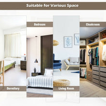 Load image into Gallery viewer, Full Length Metal Door Mirror with Adjustable Hook-Coffee