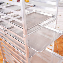 Load image into Gallery viewer, 26" x 20" x 70" 20 Sheet Aluminum Pan Rolling Bakery Rack
