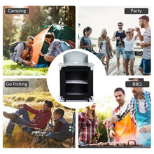 Load image into Gallery viewer, Portable Outdoor Camping Cooking Table with Storage Organizer
