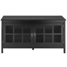 Load image into Gallery viewer, 50" TV Stand Modern Wood Storage Console with 2 Doors