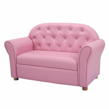 Load image into Gallery viewer, Kids Princess Armrest Chair Lounge Couch