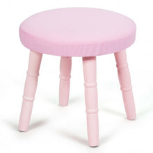 Load image into Gallery viewer, Kids Vanity Makeup Table & Chair Set Make Up Stool