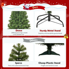 Load image into Gallery viewer, 9Ft Unlit Hinged PVC Artificial Christmas Tree